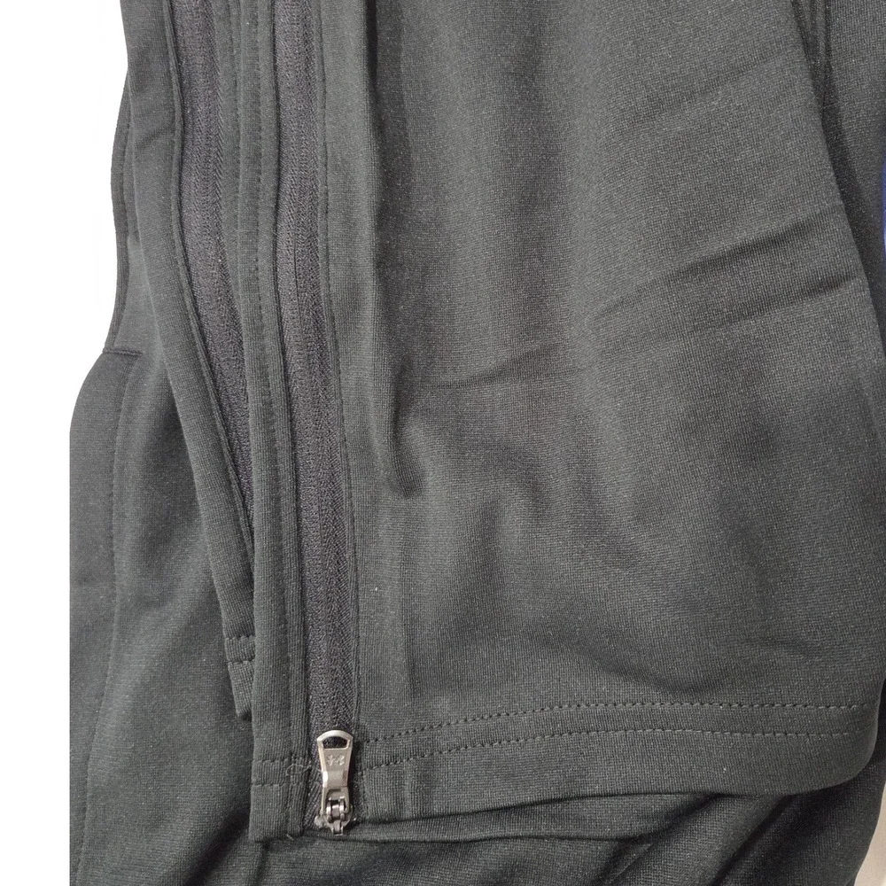 Under Armour Rival Knit Pants Mens XL Black White Track Athletic Performance NEW